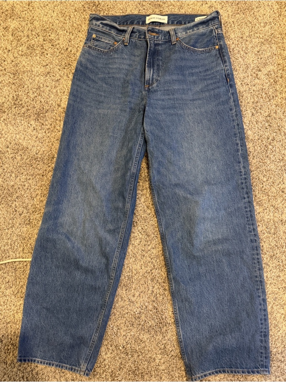 Denim Forum The ’90s Vintage Lo Baggy Tapered Jeans Size 29